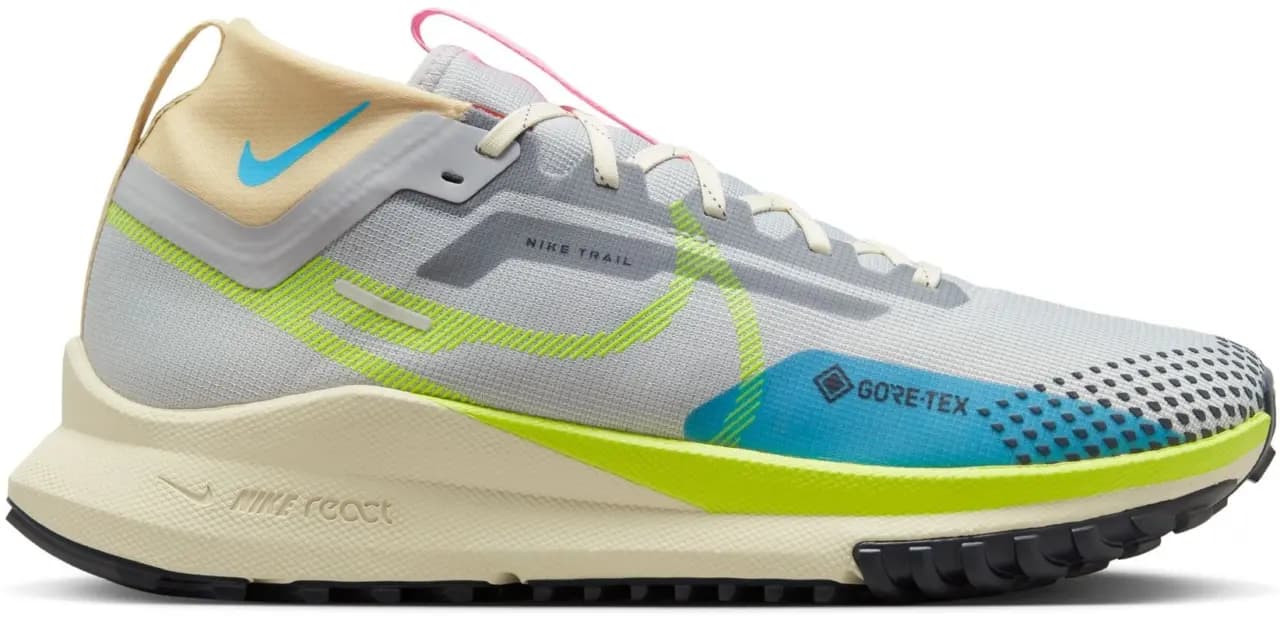Giày Nike React Pegasus Trail 4 Gore-Tex 'Wolf Grey Volt' DJ7926-002 Giày Nike React Pegasus Trail 4 Gore-Tex 'Wolf Grey Volt' DJ7926-002