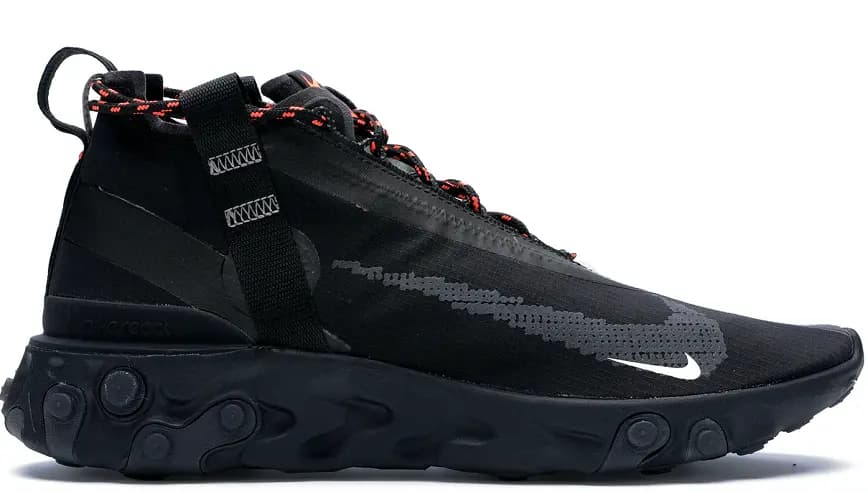 Giày Nike React Runner Mid Wr ISPA Black AT3143-001 Giày Nike React Runner Mid Wr ISPA Black AT3143-001