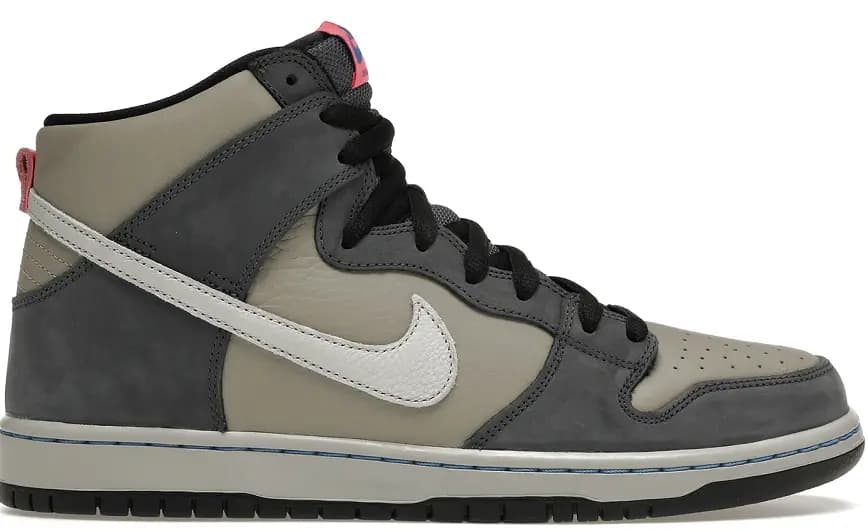 Giày Nike SB Dunk High Pro 'Medium Grey Pink' DJ9800-001 Giày Nike SB Dunk High Pro 'Medium Grey Pink' DJ9800-001