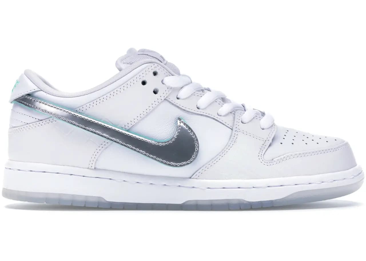 Giày Nike SB Dunk Low 'Diamond Supply Co White Diamond' BV1310-100 Giày Nike SB Dunk Low 'Diamond Supply Co White Diamond' BV1310-100