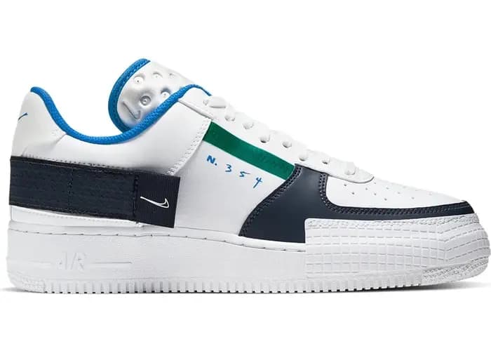 Giày Nike Air Force 1 Type White Obsidian CQ2344-100 Giày Nike Air Force 1 Type White Obsidian CQ2344-100