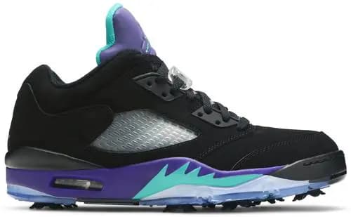Giày Golf Nike Air Jordan 5 Low Golf 'Black Grape' CU4523-001 Giày Golf Nike Air Jordan 5 Low Golf 'Black Grape' CU4523-001