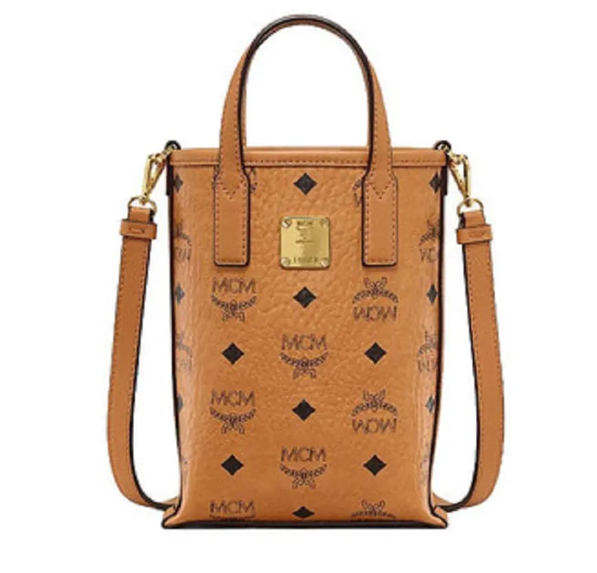 Túi MCM Essential Crossbody Bag Visetos Cognac MWRAASE03CO001 Túi MCM Essential Crossbody Bag Visetos Cognac MWRAASE03CO001
