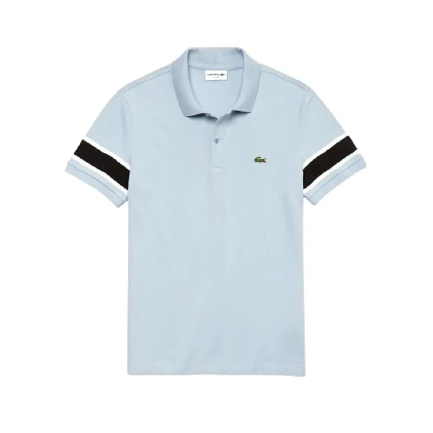 Áo Lacoste Polo Slim Fit Striped Sleeve Stretch Cotton Piqué PH8743-51-22H Áo Lacoste Polo Slim Fit Striped Sleeve Stretch Cotton Piqué PH8743-51-22H