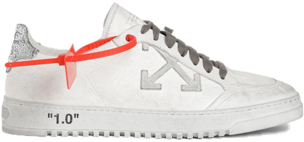 Giày OFF-WHITE 2.0 Silver Glitter FW19 OMIA042E19D680480191 Giày OFF-WHITE 2.0 Silver Glitter FW19 OMIA042E19D680480191