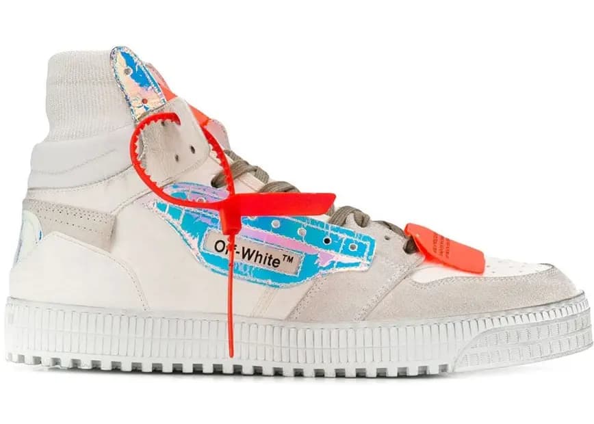 Giày Off-White Court High Iridescent FW19 OMIA065F19800039W-0118 Giày Off-White Court High Iridescent FW19 OMIA065F19800039W-0118