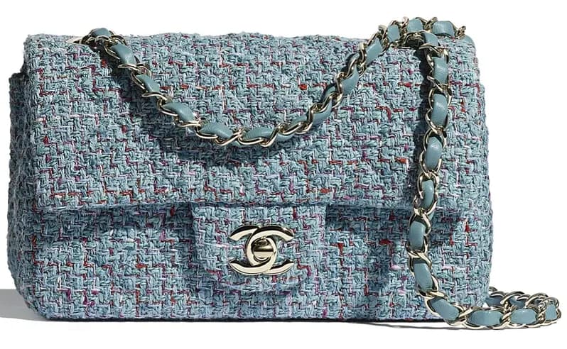 Túi Chanel Tweed Mini Flap Bag A69900-B05238-NB427 Túi Chanel Tweed Mini Flap Bag A69900-B05238-NB427