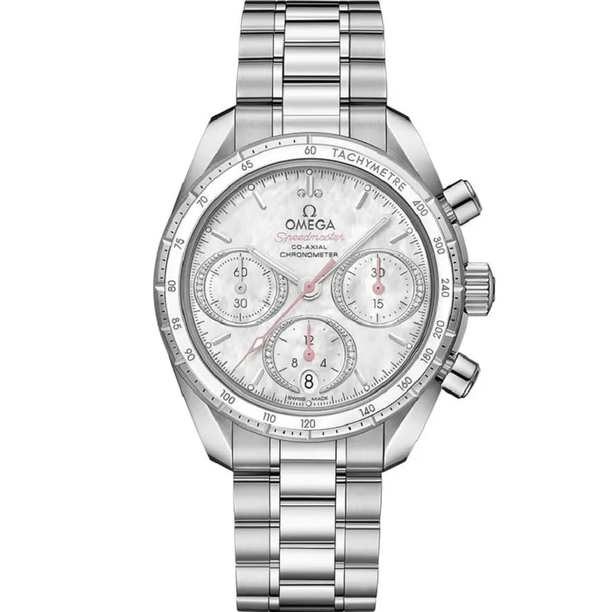 Đồng Hồ Omega Speedmaster Chronograph 'White' 324-30-38-50-55-001 Đồng Hồ Omega Speedmaster Chronograph 'White' 324-30-38-50-55-001