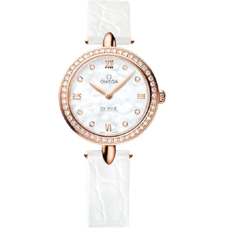 Đồng Hồ Omega De Ville Prestige 'White' 424-58-27-60-55-002 Đồng Hồ Omega De Ville Prestige 'White' 424-58-27-60-55-002