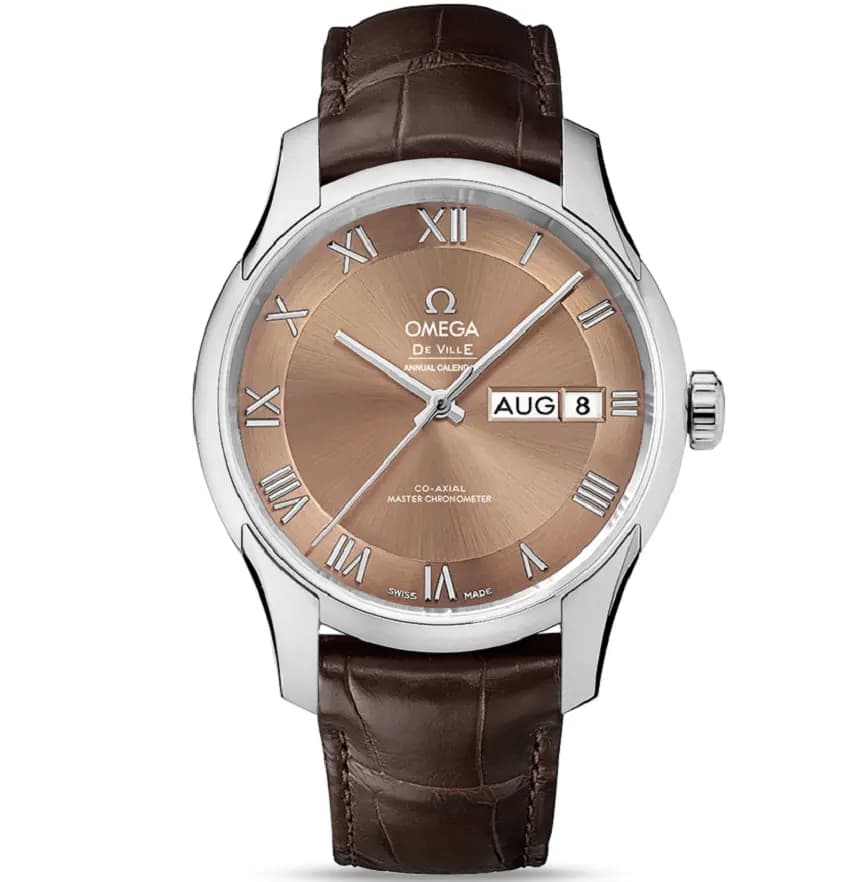 Đồng Hồ Omega De Ville Automatic 'Brown' 433-13-41-22-10-001 Đồng Hồ Omega De Ville Automatic 'Brown' 433-13-41-22-10-001