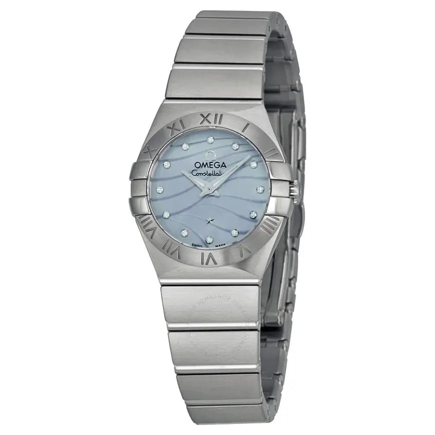 Đồng Hồ Omega Constellation Mother of Pearl 'Blue' 123-10-24-60-57-001 Đồng Hồ Omega Constellation Mother of Pearl 'Blue' 123-10-24-60-57-001