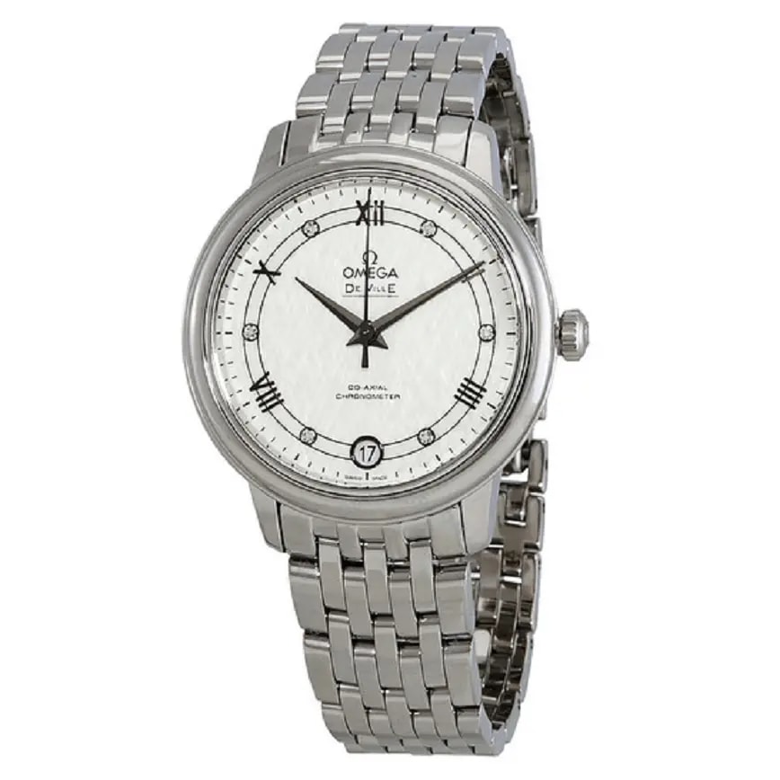 Đồng Hồ Omega De Ville Automatic Watch 'Silver' 424-10-33-20-52-002 Đồng Hồ Omega De Ville Automatic Watch 'Silver' 424-10-33-20-52-002