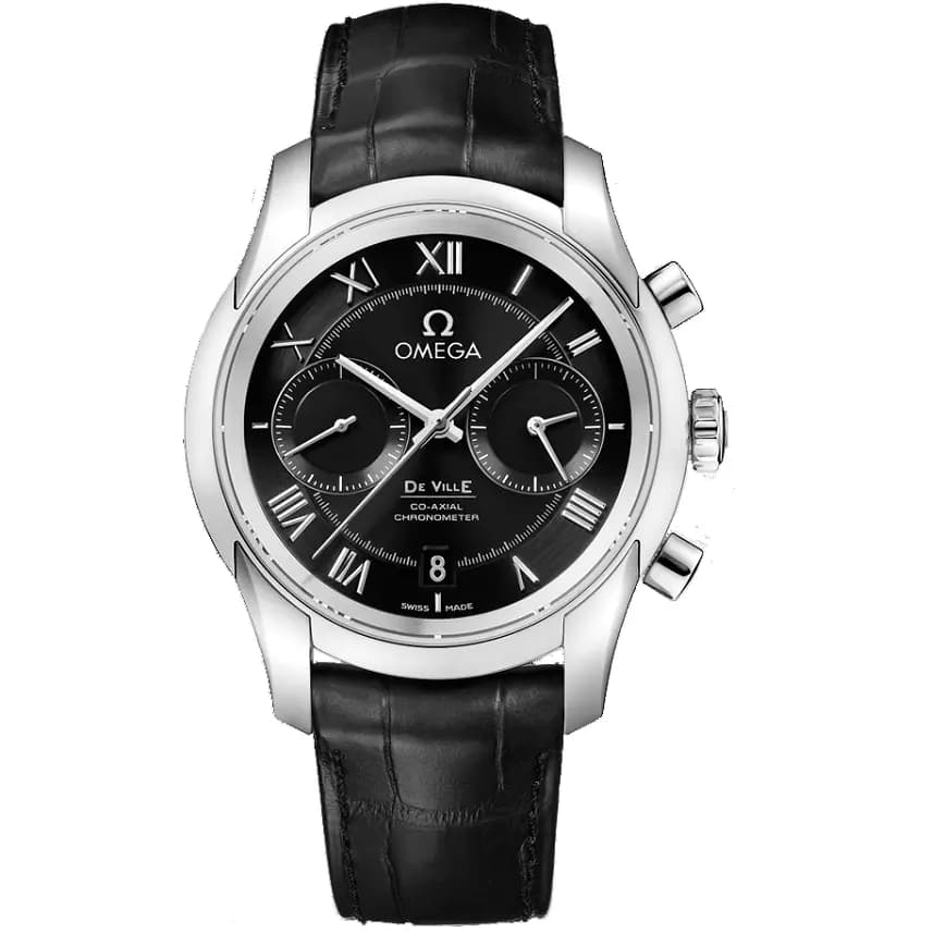 Đồng Hồ Omega De Ville Co-Axial 'Black' 431-13-42-51-01-001 Đồng Hồ Omega De Ville Co-Axial 'Black' 431-13-42-51-01-001