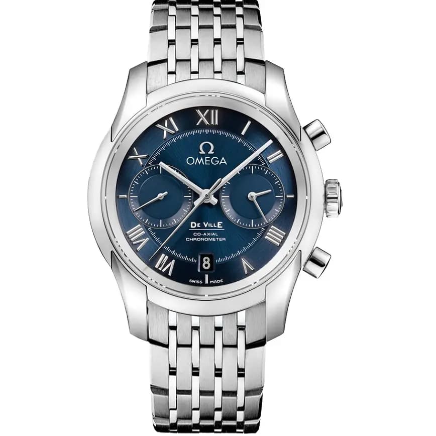Đồng Hồ Omega De Ville Co Axial Chronometer 'Blue' 431-10-42-51-03-001 Đồng Hồ Omega De Ville Co Axial Chronometer 'Blue' 431-10-42-51-03-001