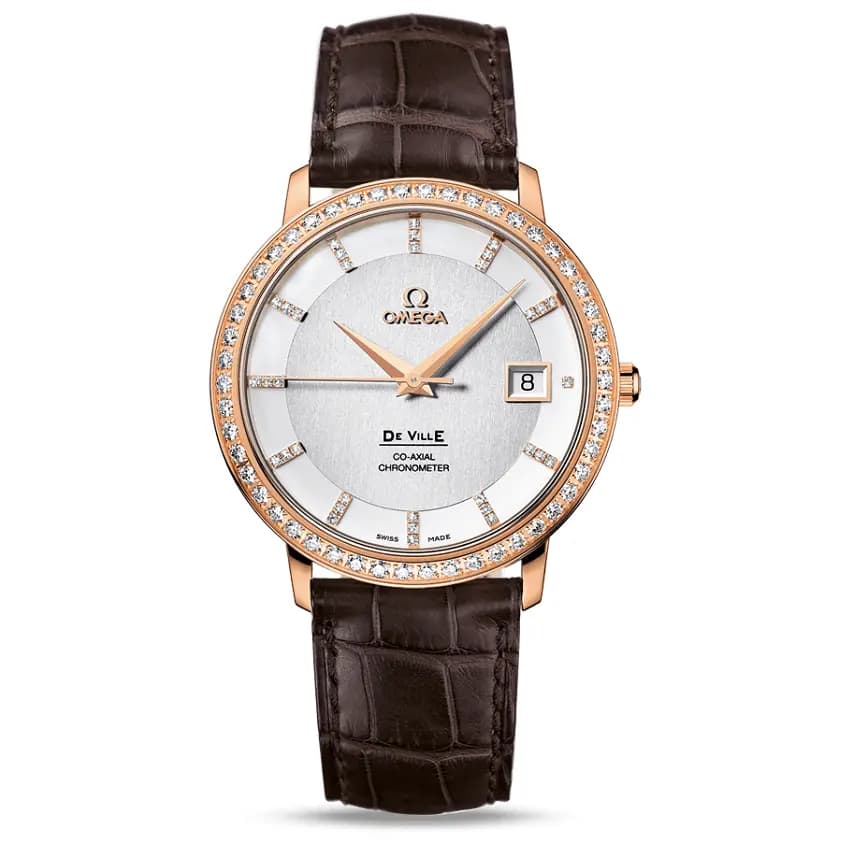 Đồng Hồ Omega DeVille Diamond 'Silver' 413-58-37-20-52-001 Đồng Hồ Omega DeVille Diamond 'Silver' 413-58-37-20-52-001