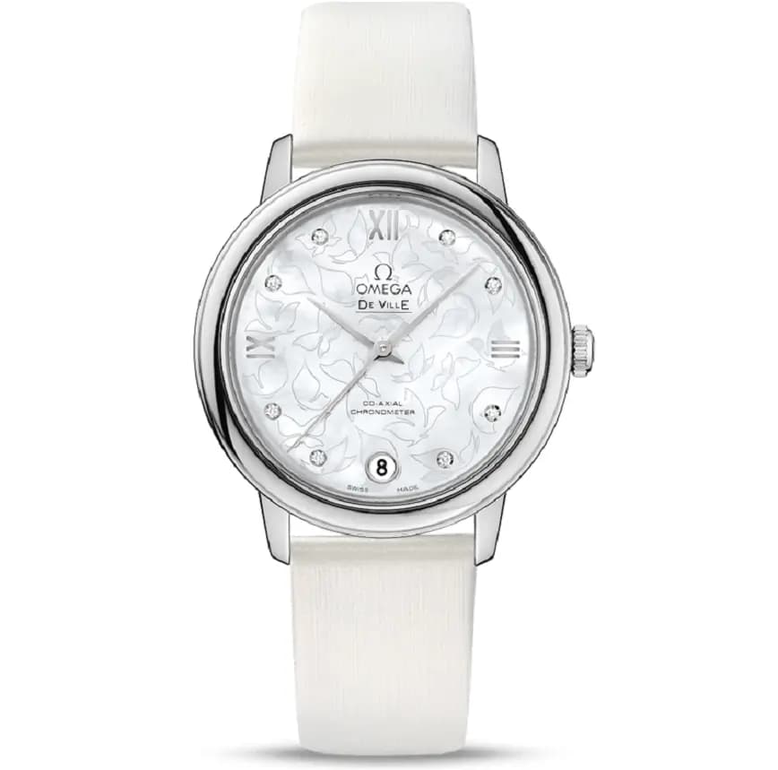 Đồng Hồ Omega Deville Prestige 'White' 424-12-33-20-55-001 Đồng Hồ Omega Deville Prestige 'White' 424-12-33-20-55-001
