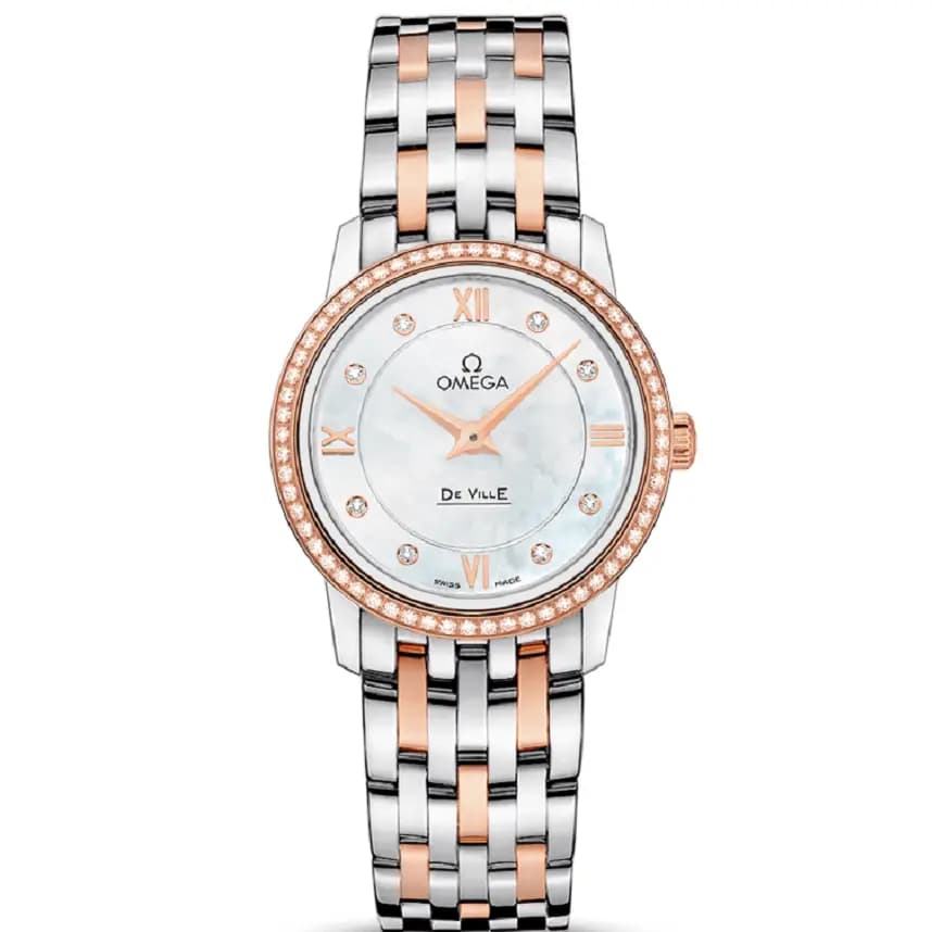 Đồng Hồ Omega De Ville Perstige 'Rose Gold' 424-25-27-60-55-002 Đồng Hồ Omega De Ville Perstige 'Rose Gold' 424-25-27-60-55-002