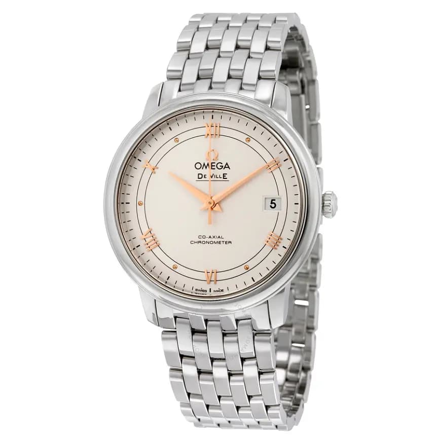 Đồng Hồ Omega De Ville Prestige Automatic 'Silver' 424-10-37-20-02-002 Đồng Hồ Omega De Ville Prestige Automatic 'Silver' 424-10-37-20-02-002