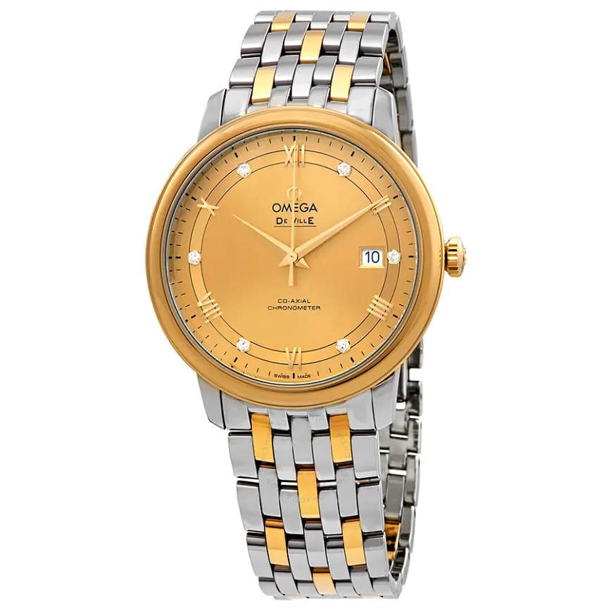 Đồng Hồ Omega De Ville Prestige 'Champagne' 424-20-40-20-58-001 Đồng Hồ Omega De Ville Prestige 'Champagne' 424-20-40-20-58-001