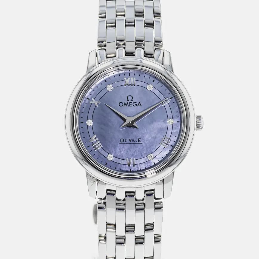 Đồng Hồ Omega De Ville Prestige 'Blue' 424-10-27-60-57-001 Đồng Hồ Omega De Ville Prestige 'Blue' 424-10-27-60-57-001