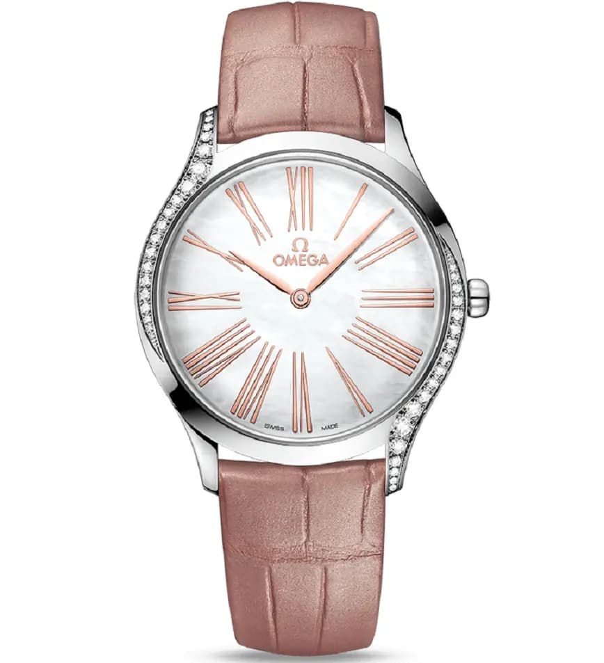 Đồng Hồ Omega De Ville Tresor Quartz 'Pink' 428-18-36-60-05-002 Đồng Hồ Omega De Ville Tresor Quartz 'Pink' 428-18-36-60-05-002