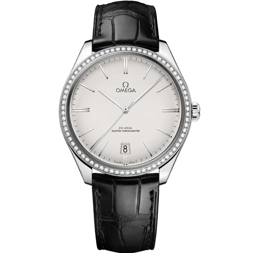 Đồng Hồ Omega De Ville Tresor Diamond 'Silver' 435-18-40-21-02-001 Đồng Hồ Omega De Ville Tresor Diamond 'Silver' 435-18-40-21-02-001
