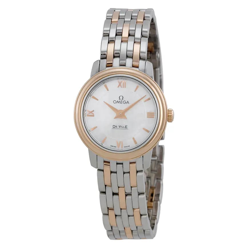 Đồng Hồ Omega DeVille Mother of Pearl 'Rose Gold' 424-20-24-60-05-002 Đồng Hồ Omega DeVille Mother of Pearl 'Rose Gold' 424-20-24-60-05-002