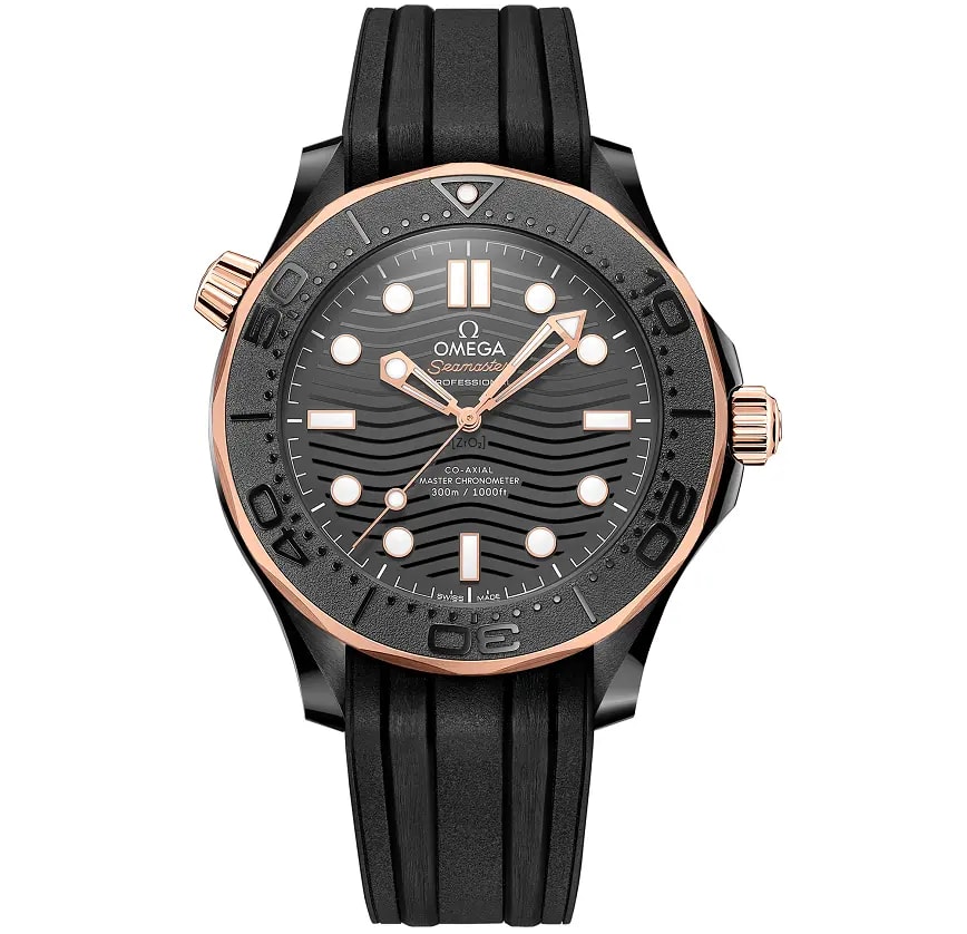 Đồng Hồ Omega Seamaster Chronometer 'Black' 210-62-44-20-01-001 Đồng Hồ Omega Seamaster Chronometer 'Black' 210-62-44-20-01-001