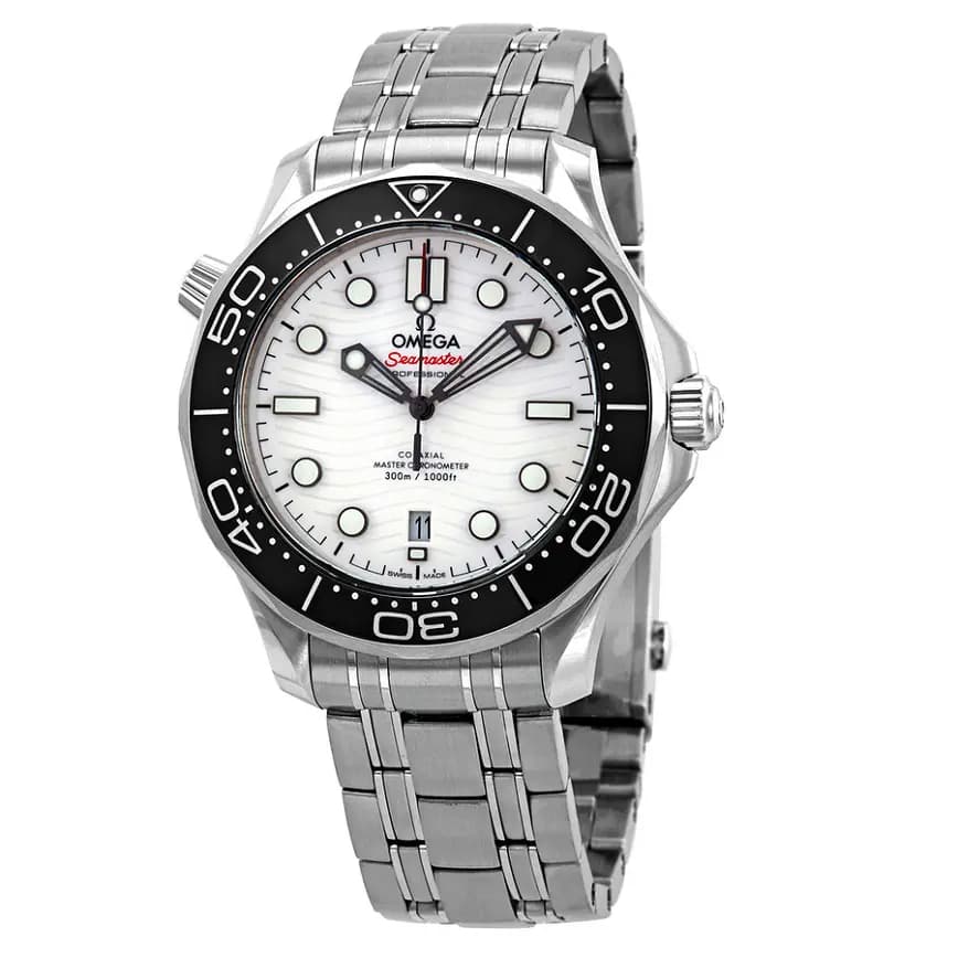 Đồng Hồ Omega Seamaster 'White' 210-30-42-20-04-001 Đồng Hồ Omega Seamaster 'White' 210-30-42-20-04-001