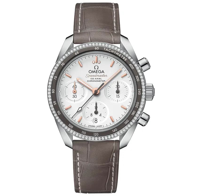 Đồng Hồ Omega Speedmaster Chronograph 'Silver' 324-38-38-50-02-001 Đồng Hồ Omega Speedmaster Chronograph 'Silver' 324-38-38-50-02-001