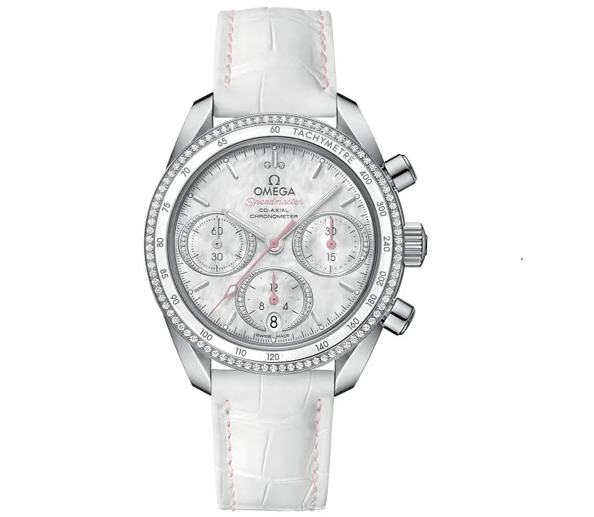 Đồng Hồ Omega Speedmaster Chronograph 'White' 324-38-38-50-55-001 Đồng Hồ Omega Speedmaster Chronograph 'White' 324-38-38-50-55-001