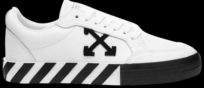 Giày Off-White Vulc Low 'White Black' OMIA085E20LEA001-0110 Giày Off-White Vulc Low 'White Black' OMIA085E20LEA001-0110