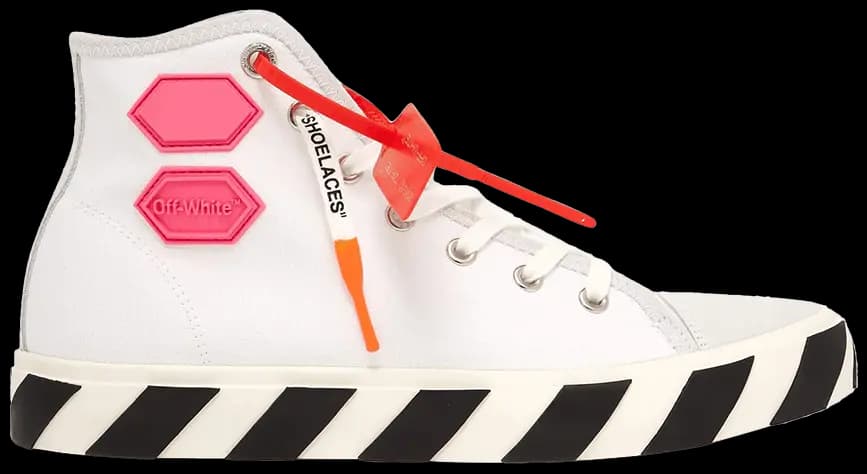 Giày Off-White Vulc High Top White OMIA110R19C21035-0128 Giày Off-White Vulc High Top White OMIA110R19C21035-0128
