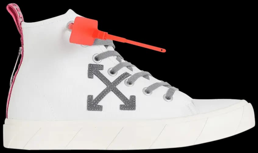 Giày Off-White Vulc Sneaker Mid White OMIA119S19C21034-0106 Giày Off-White Vulc Sneaker Mid White OMIA119S19C21034-0106