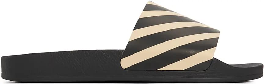 Dép Off White Diag Slider 'Black' OMIC011C-99MAT002-1061 Dép Off White Diag Slider 'Black' OMIC011C-99MAT002-1061