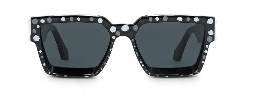 Kính Louis Vuitton x YK 1.1 Millionaires Painted Dots Sunglasses 'Black Grey' Z1904E — kich-thuoc: 1-size Kính Louis Vuitton x YK 1.1 Millionaires Painted Dots Sunglasses 'Black Grey' Z1904E — kich-thuoc: 1-size