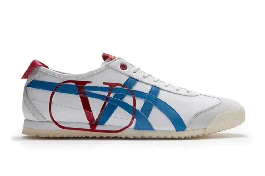 Giày Valentino Limited MEXICO 66 SD Onitsuka Taiga sneakers 6.5 1183A955-100 Giày Valentino Limited MEXICO 66 SD Onitsuka Taiga sneakers 6.5 1183A955-100
