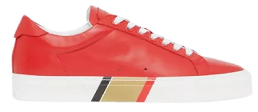 Giày Burberry Bio Based Sole Leather Red 80371941 Giày Burberry Bio Based Sole Leather Red 80371941