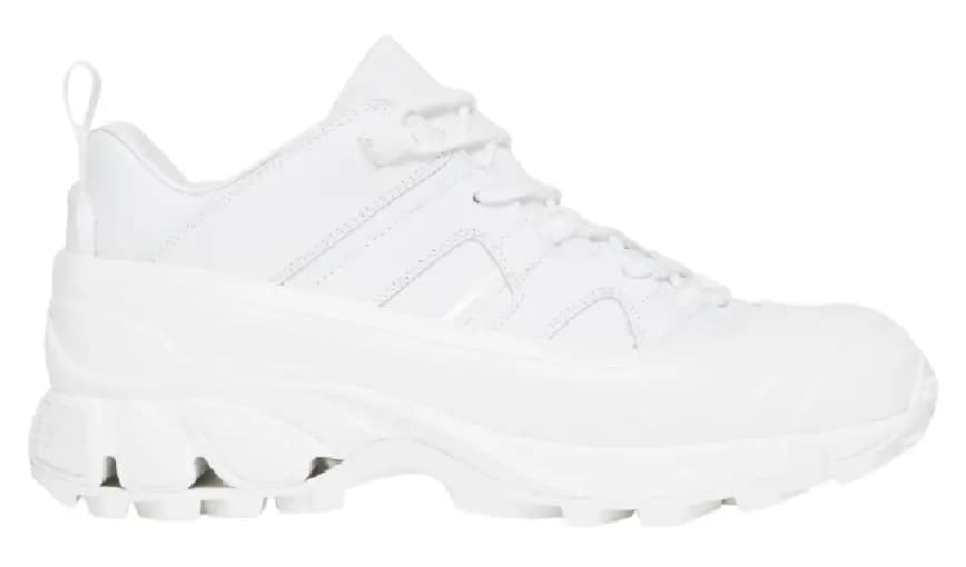 Giày Burberry Arthur Leather White 80372461 Giày Burberry Arthur Leather White 80372461