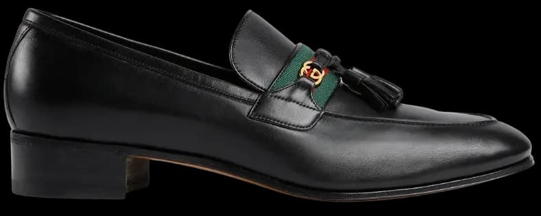 Giày Gucci Men's loafer with Web and Interlocking G 624720-1W610-1066 Giày Gucci Men's loafer with Web and Interlocking G 624720-1W610-1066