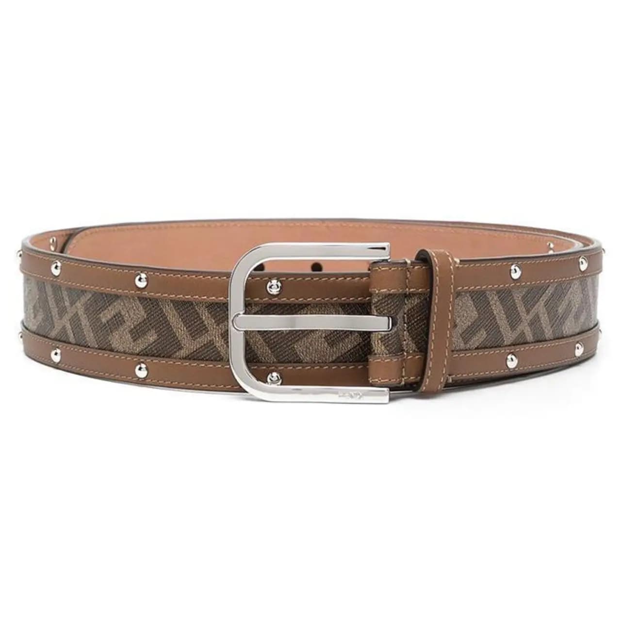 Thắt Lưng Fendi Brown Fabric Belt 7C0400A8V3F18AT Thắt Lưng Fendi Brown Fabric Belt 7C0400A8V3F18AT