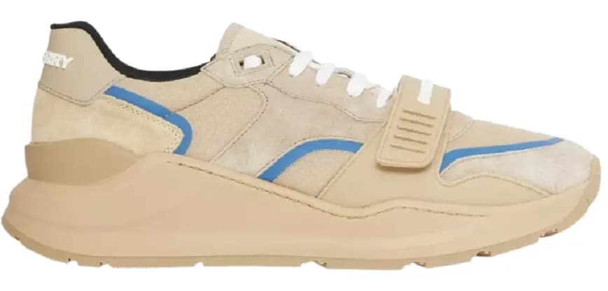 Giày Burberry Suede Blended Fabrics Street Style Plain Leather Logo 80372551 Giày Burberry Suede Blended Fabrics Street Style Plain Leather Logo 80372551