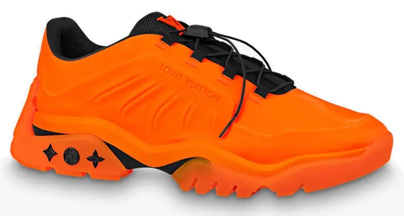Giày Louis Vuitton Millenium Sneaker Orange 1A9910 Giày Louis Vuitton Millenium Sneaker Orange 1A9910