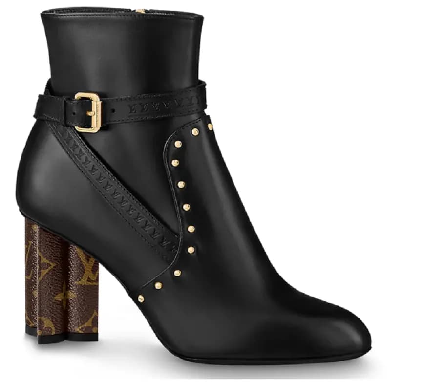 Giày Louis Vuitton Silhouette Ankle Boots 'Black' 1AAC39 Giày Louis Vuitton Silhouette Ankle Boots 'Black' 1AAC39