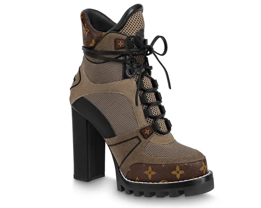 Giày Louis Vuitton Star Trail Ankle Boots 'Brow' 1AABJG Giày Louis Vuitton Star Trail Ankle Boots 'Brow' 1AABJG