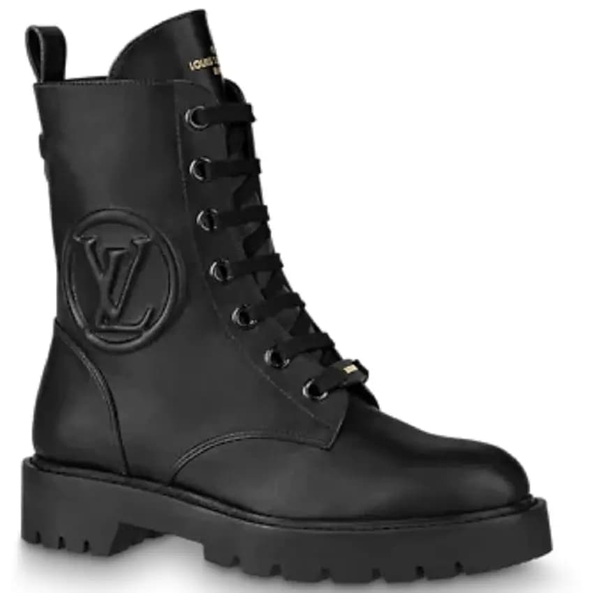 Giày Louis Vuitton Territory Flat Rangers Black 1A94QK Giày Louis Vuitton Territory Flat Rangers Black 1A94QK