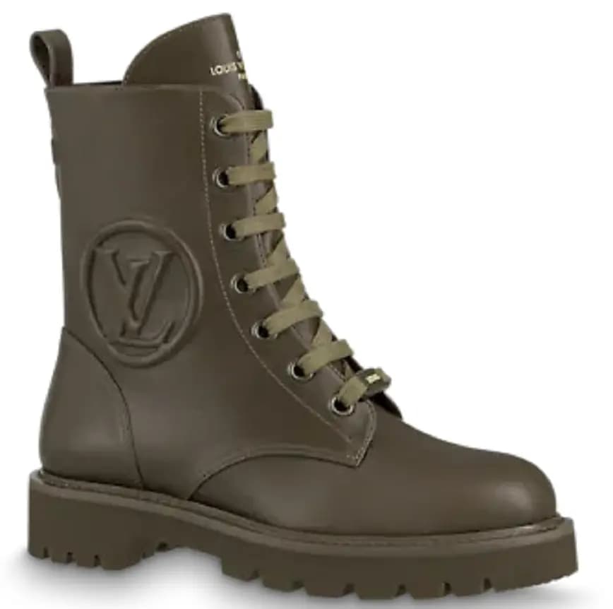Giày Louis Vuitton Territory Flat Rangers Kaki 1A94RE Giày Louis Vuitton Territory Flat Rangers Kaki 1A94RE
