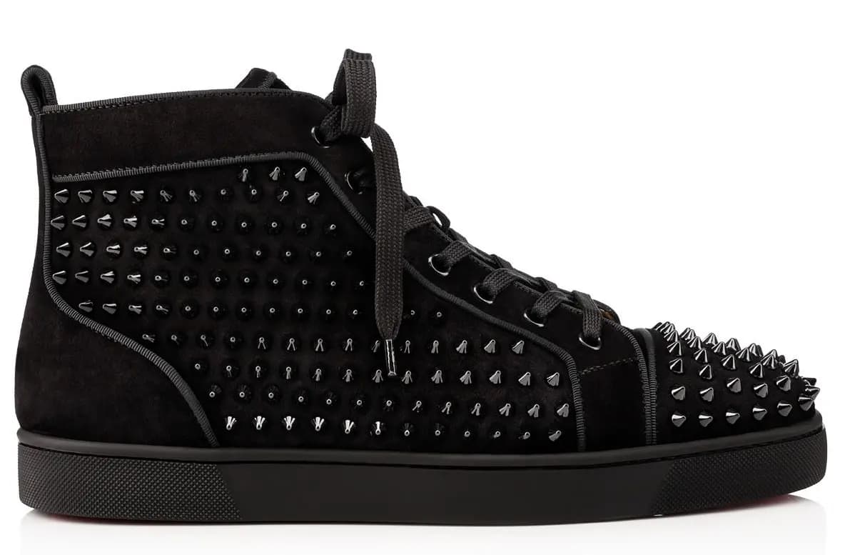 Giày Christian Louboutin Louis Orlato Flat 'Black' 3160092B049 Giày Christian Louboutin Louis Orlato Flat 'Black' 3160092B049