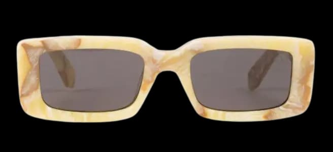 Kính Off-White Arthur Rectangle-Frame 'Beige' OWRI023F20PLA0011800 Kính Off-White Arthur Rectangle-Frame 'Beige' OWRI023F20PLA0011800