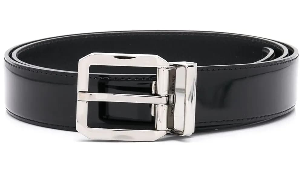 Thắt lưng Dolce & Gabbana Enamel Belt BC4262-A1037-80999 Thắt lưng Dolce & Gabbana Enamel Belt BC4262-A1037-80999